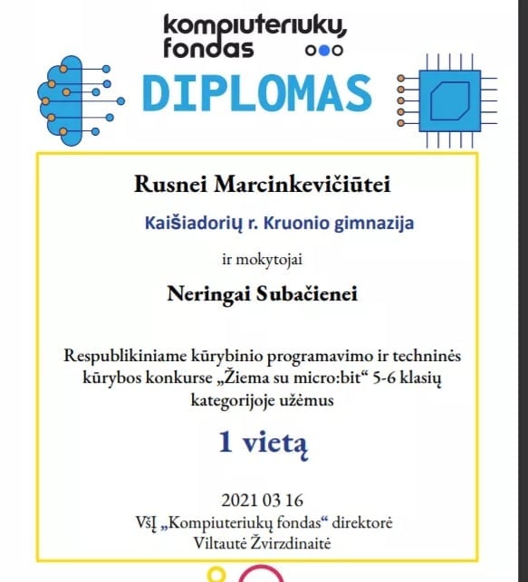 Sveikiname
