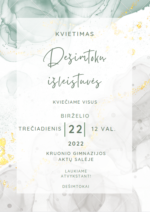 Dešimtokų išleistuvės