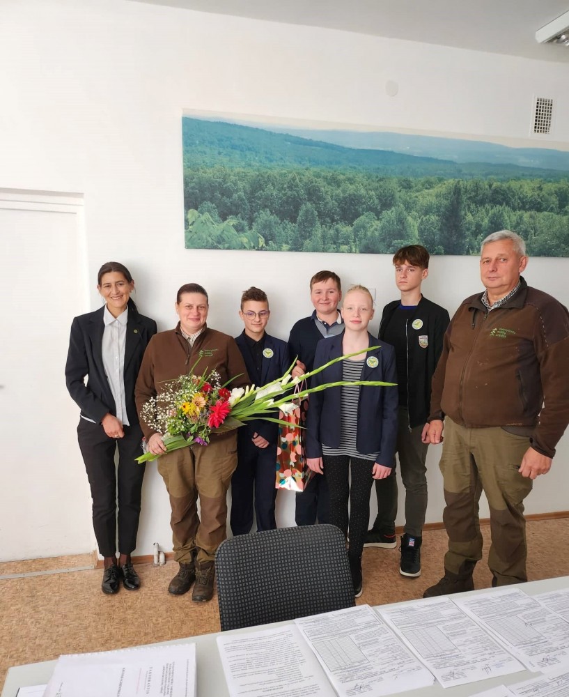 Jaunieji miško bičiuliai paminėjo Miškininko dieną