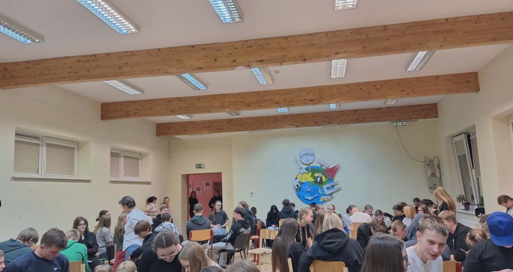 Pasaulinės geografijos nakties renginys „Kramtyk geografiją“ Kruonyje
