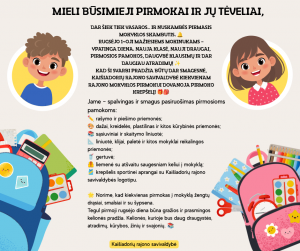 KAIŠIADORIŲ RAJONO SAVIVALDYBĖ KIEKVIENAM RAJONO MOKYKLOS PIRMOKUI DOVANOJA PIRMOKO KREPŠELĮ