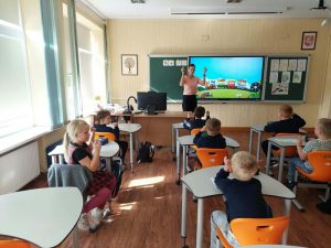Pirmokų edukacinė skrajonė po savo kraštą